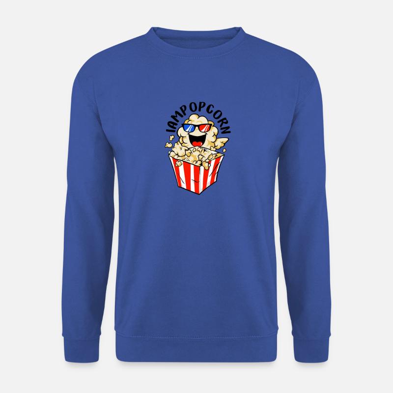 popcorn - Unisex Sweatshirt - royal blue