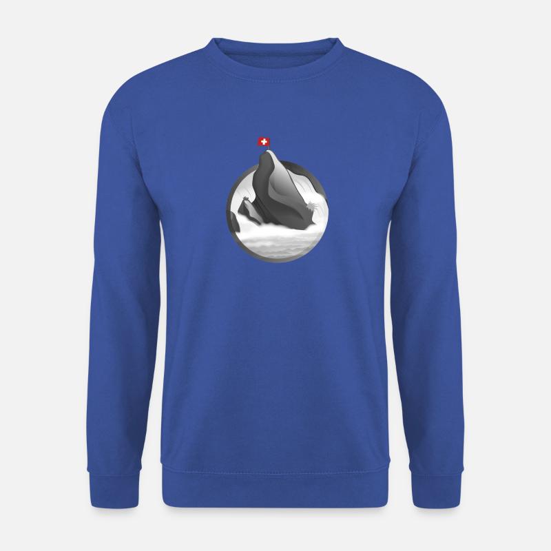 Rheinfall - Unisex Pullover - Royalblau