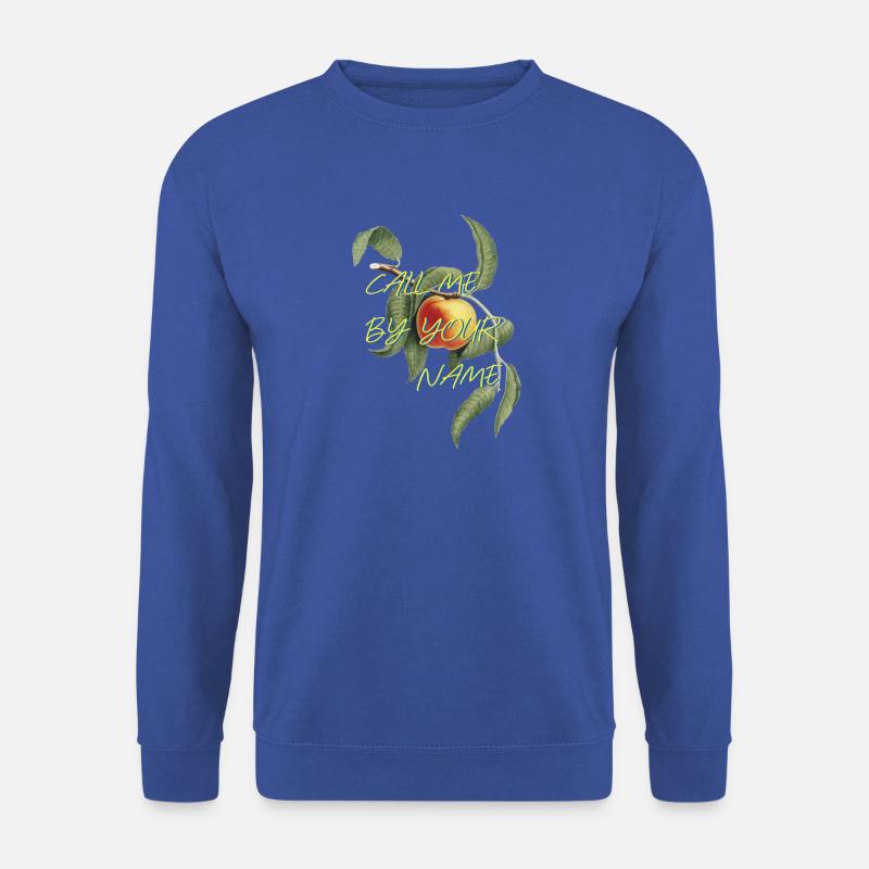 Call Me By Your Name | Film | Pfirsich - Unisex Pullover - Royalblau