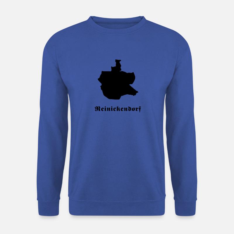 Berlin Bezirk Reinickendorf schwarz - Unisex Pullover - Royalblau