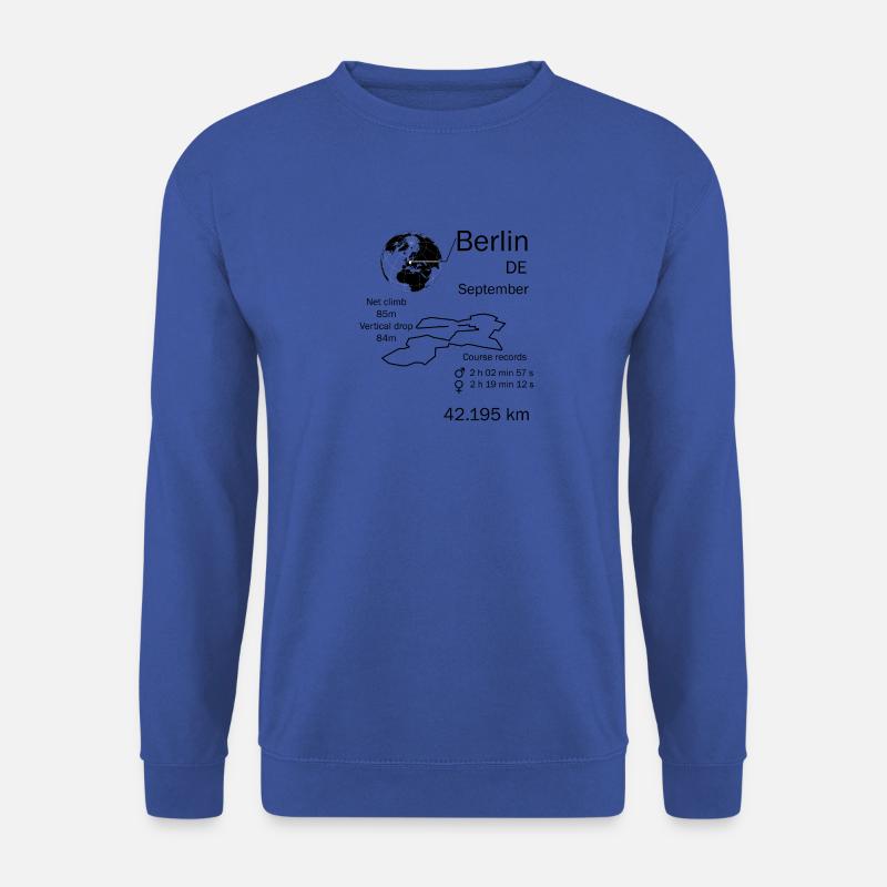 Berliner Marathon - Unisex Pullover - Royalblau