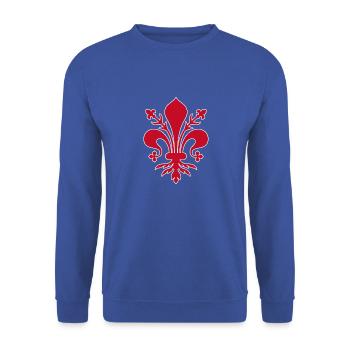 Giglio Florence - Unisex Sweatshirt - royal blue - Front - Alina (178cm) & Michal (187cm)