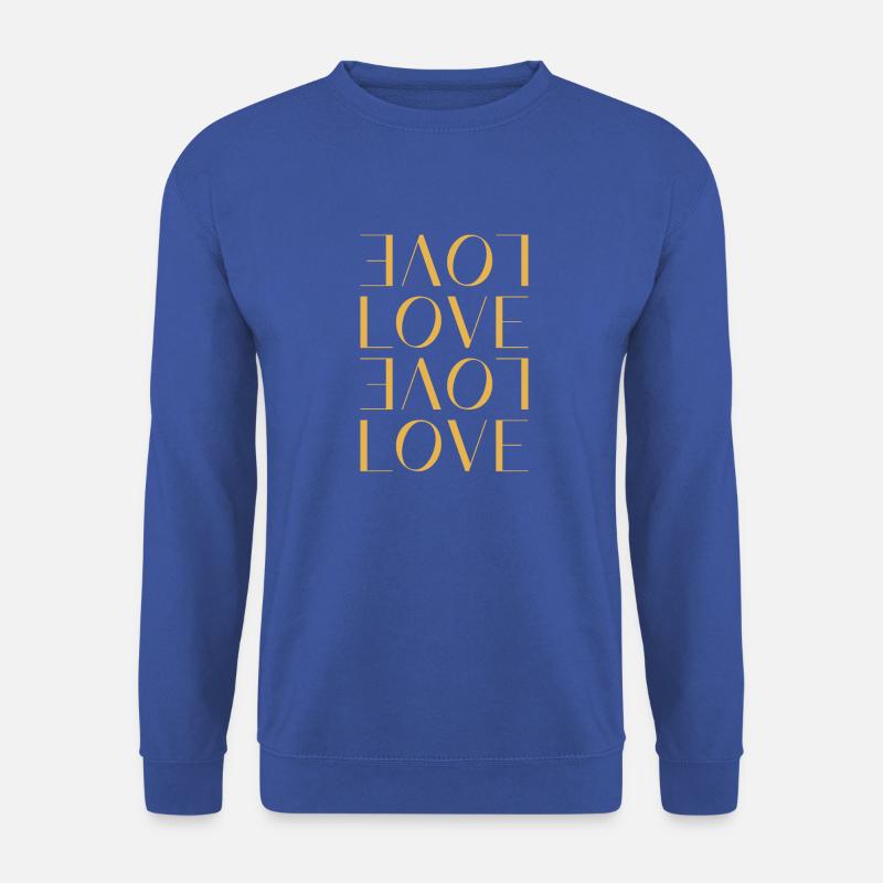 Love - Unisex Pullover - Royalblau