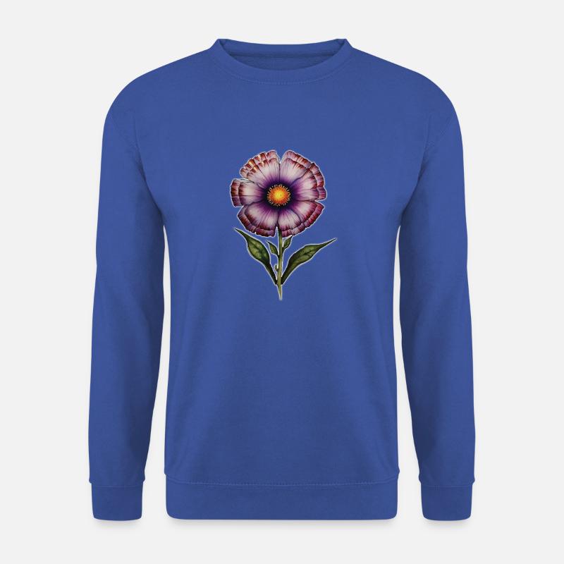 Blume, Garten, Natur - Unisex Pullover - Royalblau