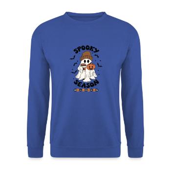 Saison effrayante Helloween - Sweat-shirt Unisexe - bleu royal - Devant - Alina (178cm) & Michal (187cm)