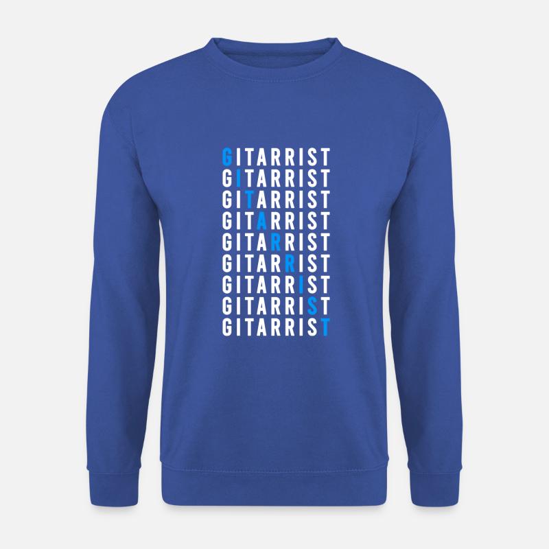 Gitarrist - Unisex Pullover - Royalblau
