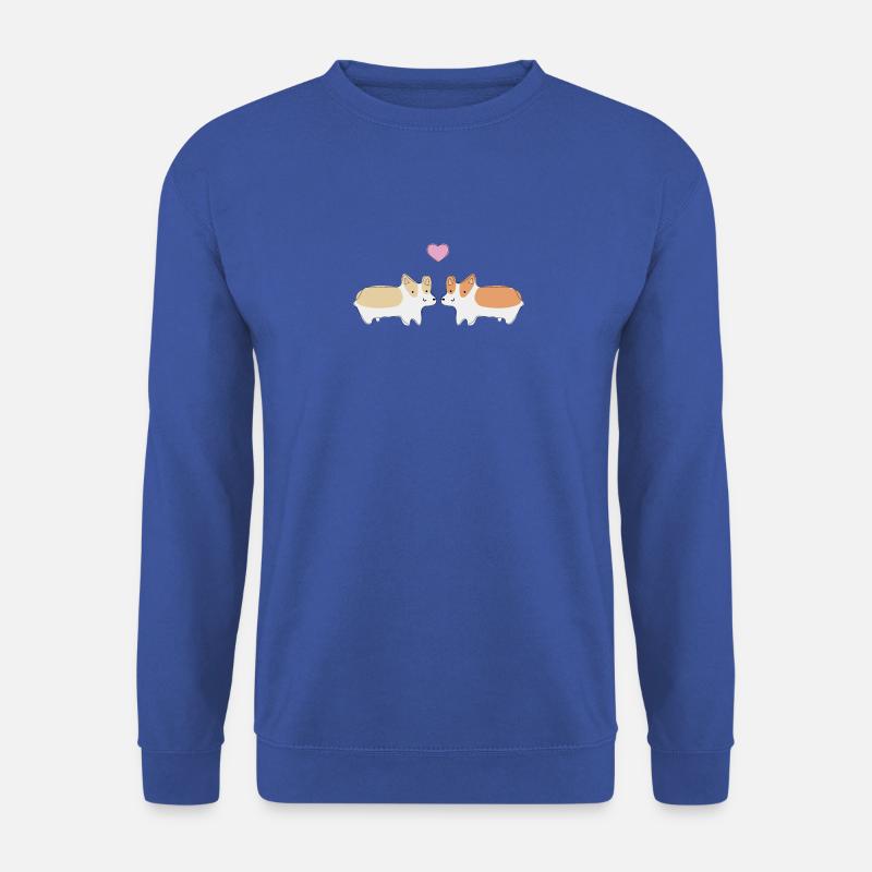 Corgi Love - Unisex Pullover - Royalblau