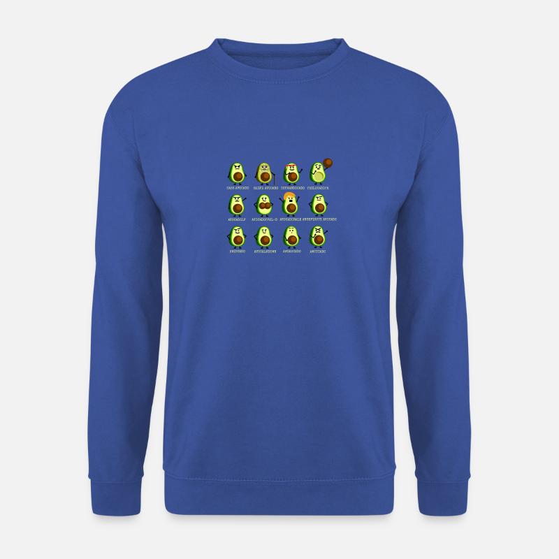 12 Avocados - Unisex Pullover - Royalblau