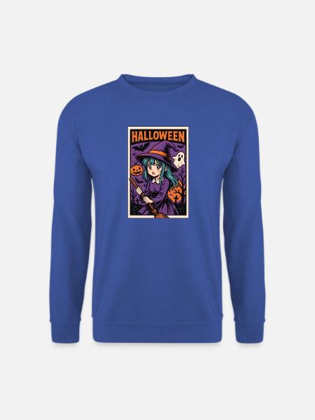 Classic Halloween - Witch - Unisex Pullover - Royalblau