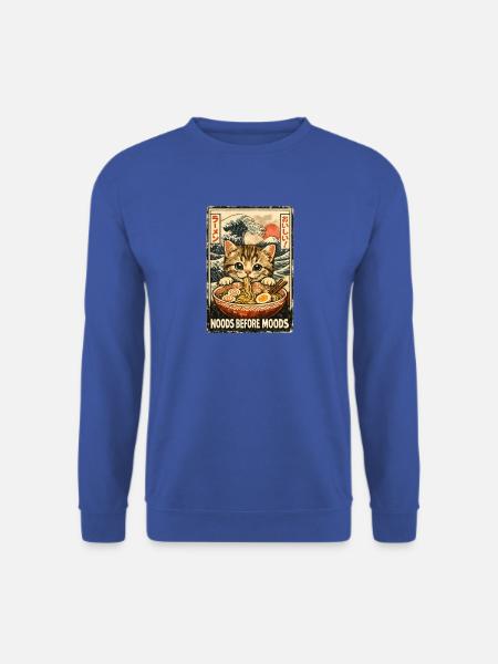 Maneki Neko Fortune Ramen - Unisex Pullover - Royalblau