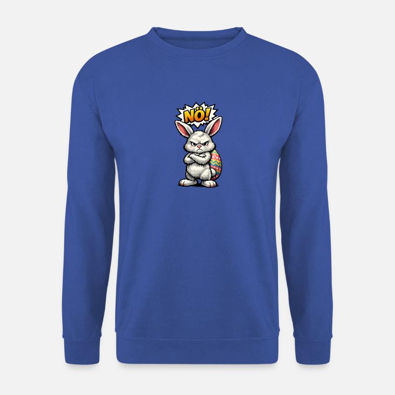 Nope Easter Bunny Easter - Unisex Sweatshirt - royal blue