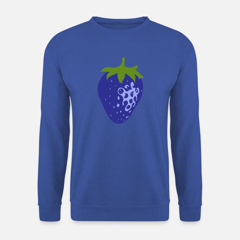Blaue Erdbeere - Unisex Pullover - Royalblau