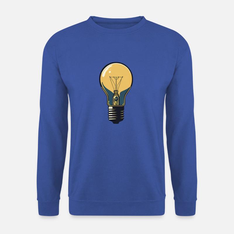 Idea Glühbirne - Unisex Pullover - Royalblau