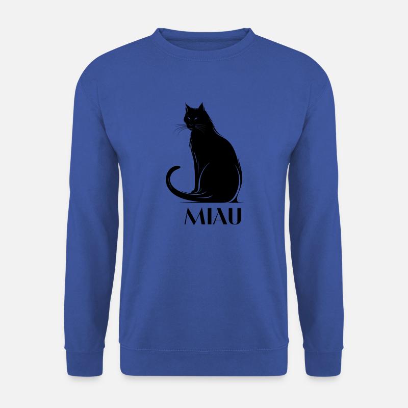 Miau - Unisex Pullover - Royalblau