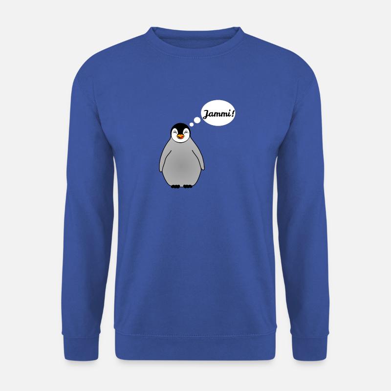 Pinguin Leckerschmecker - Unisex Pullover - Royalblau