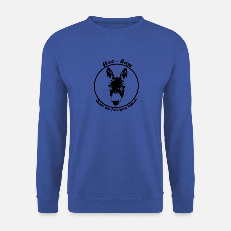 esel - Unisex Pullover - Royalblau