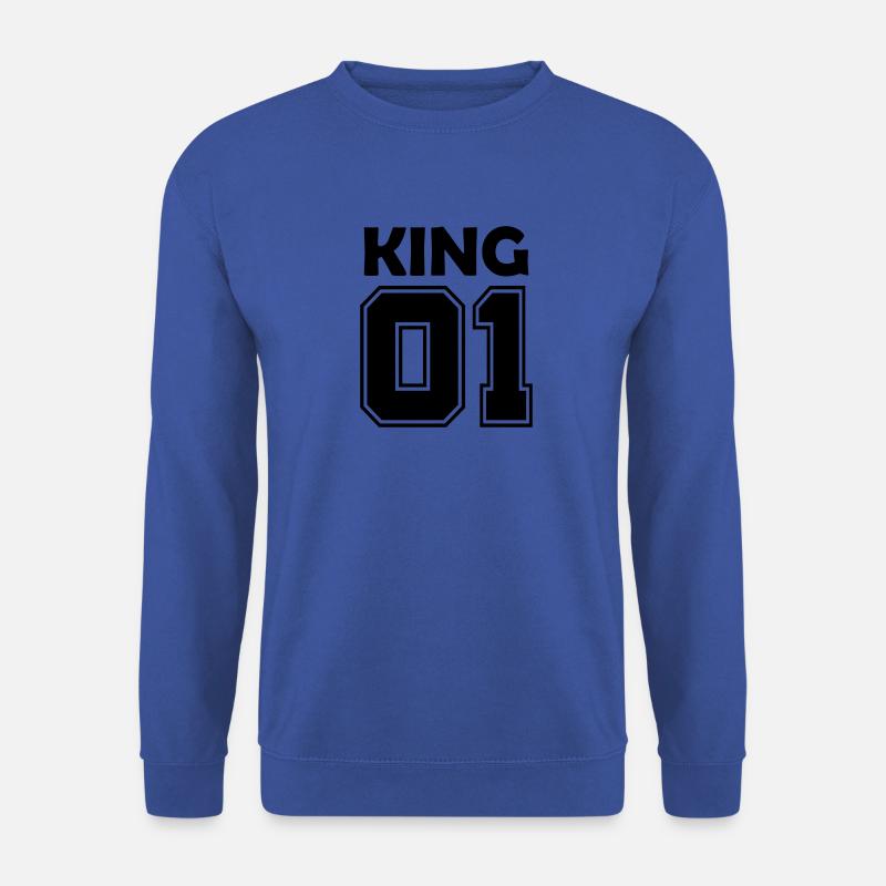 king 01 - Unisex Sweatshirt - royal blue