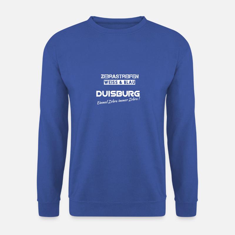 Zebra Duisburg - Unisex Pullover - Royalblau