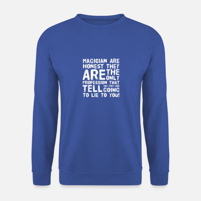 Magier sind ehrlich - Unisex Pullover - Royalblau