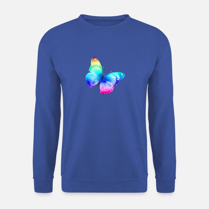 schöner Schmetterling - Unisex Pullover - Royalblau