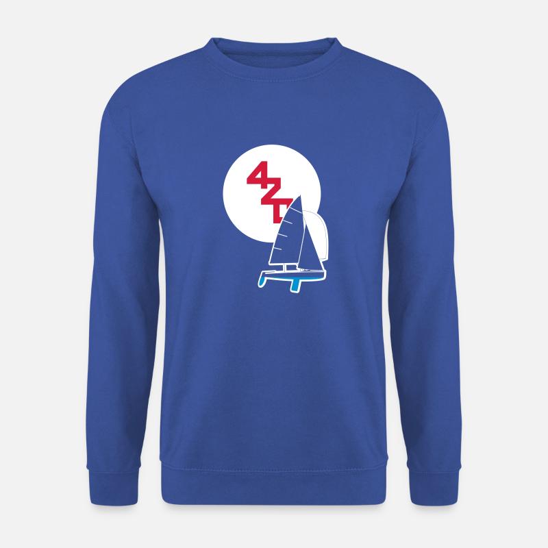Segelboot 420er - Unisex Pullover - Royalblau