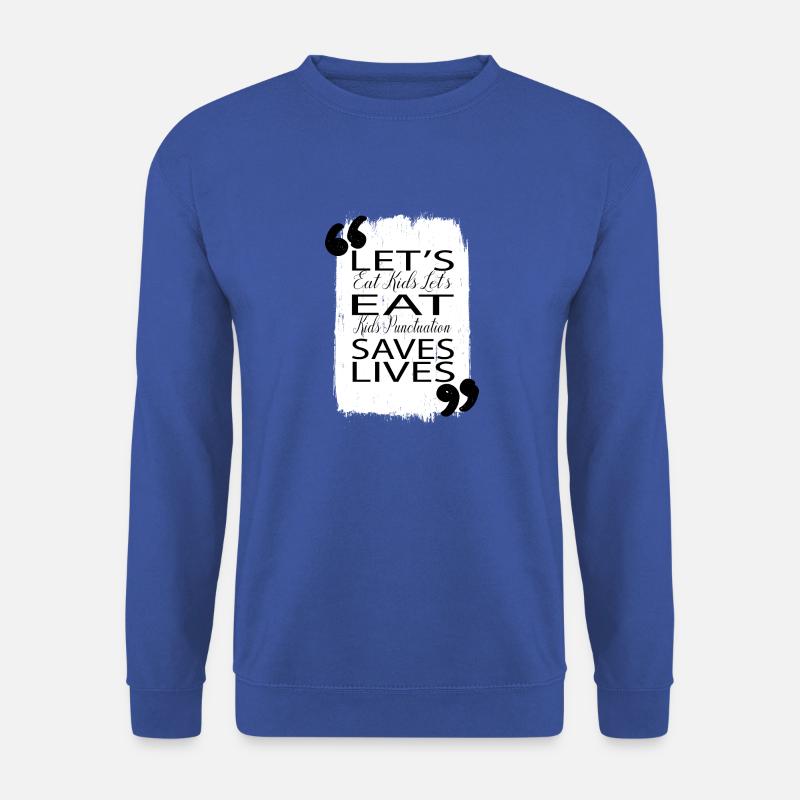 joke anniversary literary chassis statement - Unisex Pullover - Royalblau