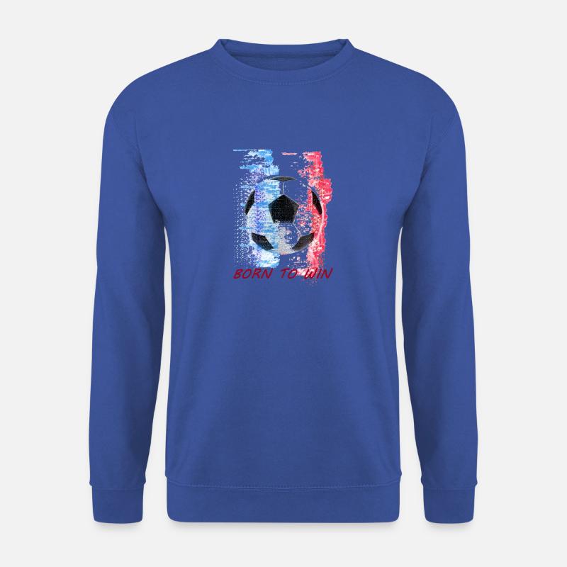Fußball - Unisex Pullover - Royalblau