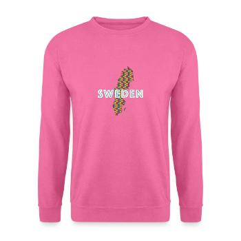 Fierté suédoise - Sweat-shirt Unisexe - rose - Devant