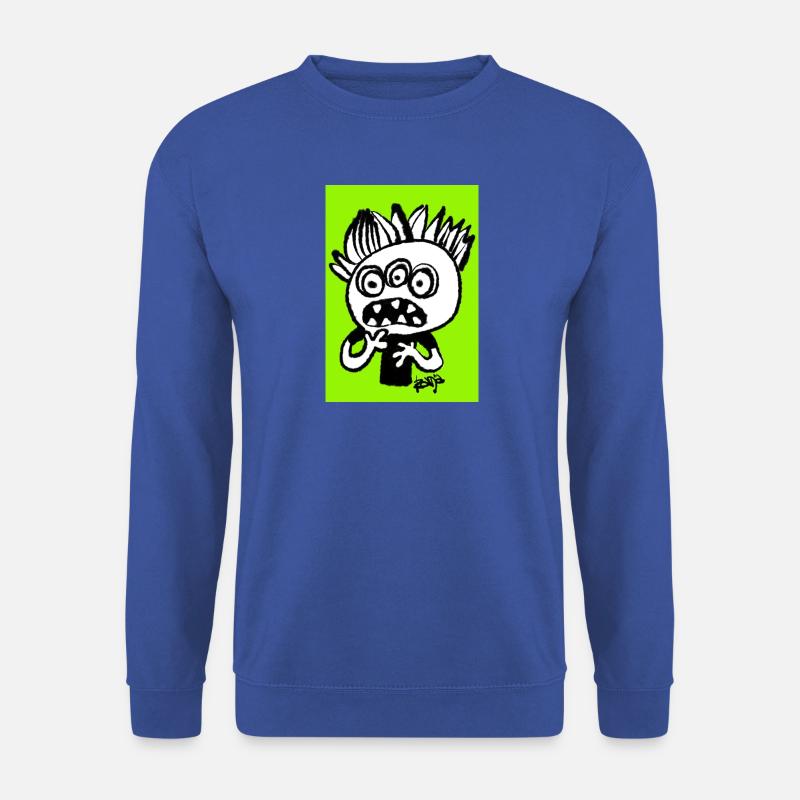 Monster - Unisex Pullover - Royalblau