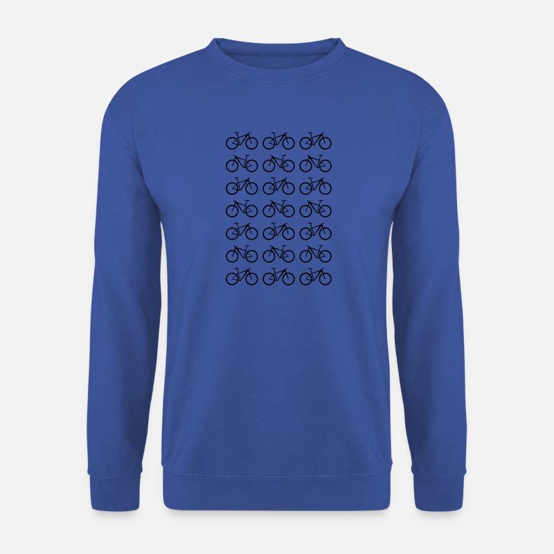 Mountainbikes Aufstellung 1 - Unisex Pullover - Royalblau