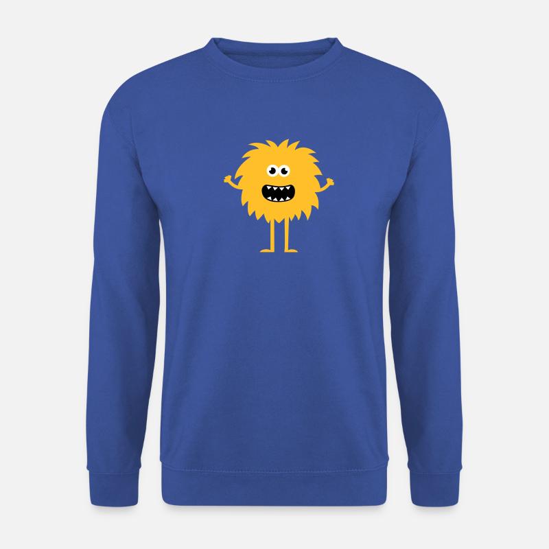 Lustiges niedliches Monster - Unisex Pullover - Royalblau
