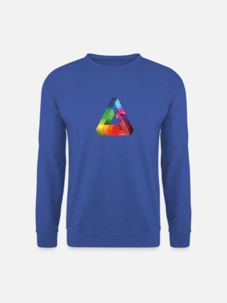 triangle - Unisex Sweatshirt - royal blue