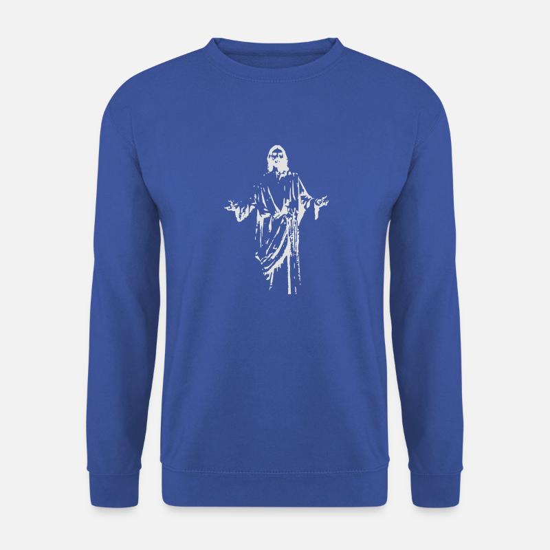 Jesus - Unisex Pullover - Royalblau