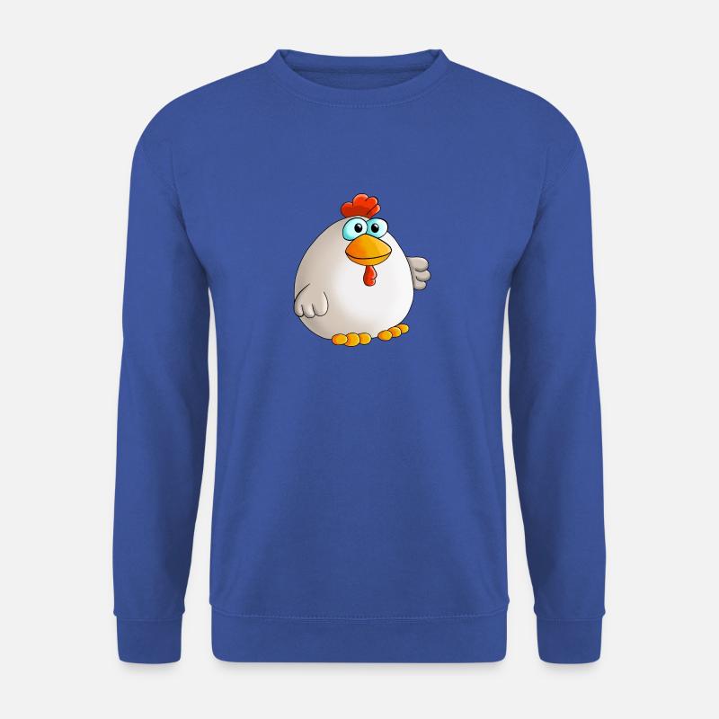 süße Henne - Unisex Pullover - Royalblau