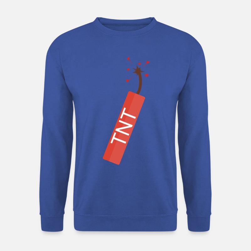 TNT Dynamite rod - Unisex sweater - kongeblå