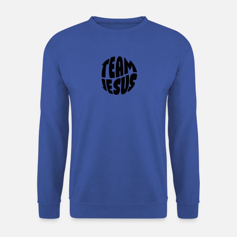 TEAM JESUS - Unisex Pullover - Royalblau