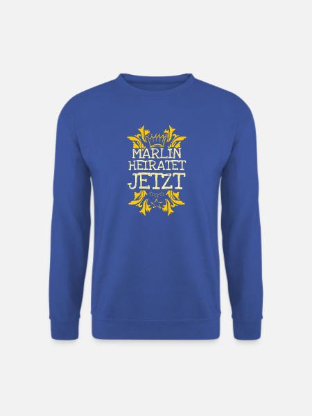 Geschenk für Marlin - Unisex Pullover - Royalblau