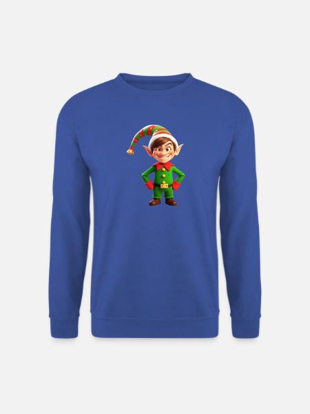 Weihnachtself Festlook - Unisex Pullover - Royalblau