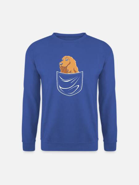 Cocker Spaniel - Unisex Pullover - Royalblau