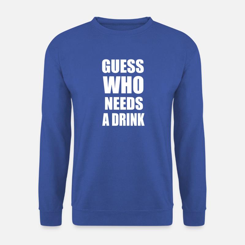 drinks - Unisex Sweatshirt - royal blue