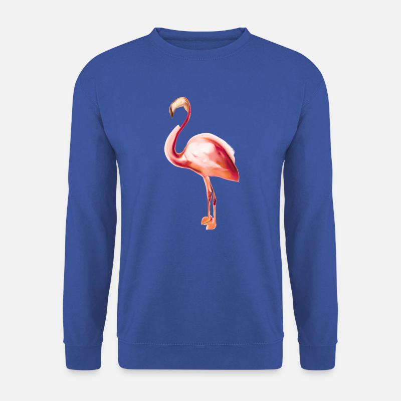 Flamingo Geschenkidee - Unisex Pullover - Royalblau