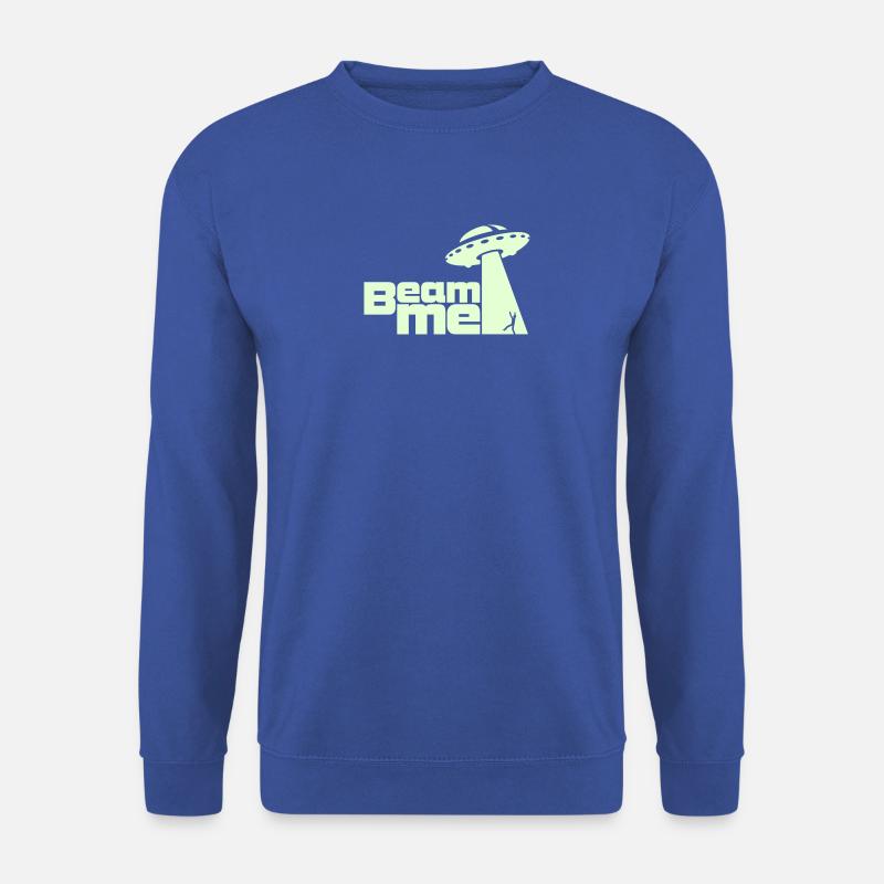 Beam me up! No.2 - Unisex Pullover - Royalblau