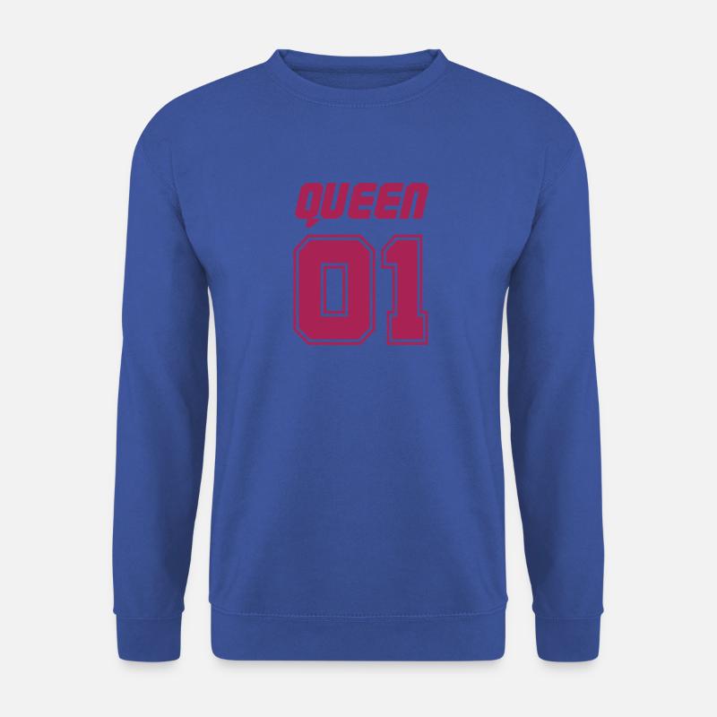 queen 01 - Unisex Pullover - Royalblau