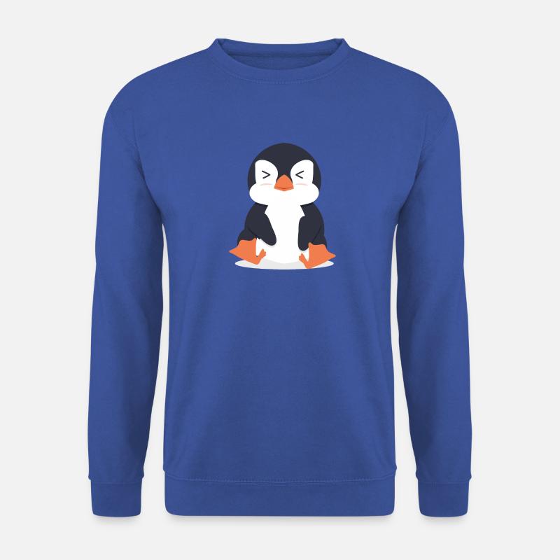 Pinguin - Unisex Pullover - Royalblau