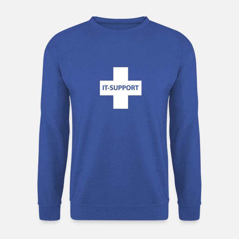IT support - Unisex Sweatshirt - royal blue
