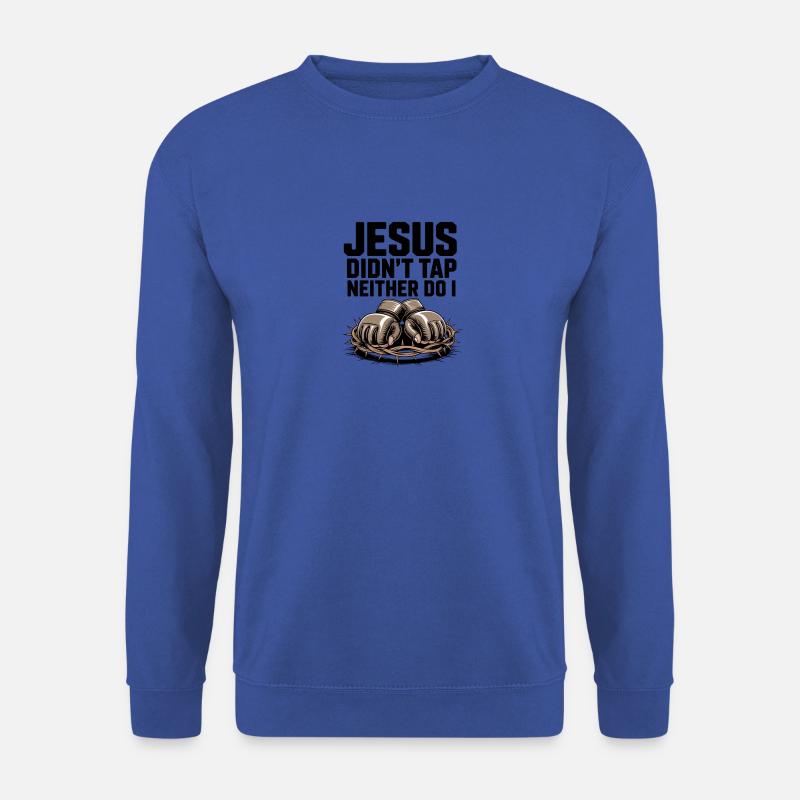 Jesus Gab Nicht Auf Weder Tue Ich Christliches - Unisex Pullover - Royalblau