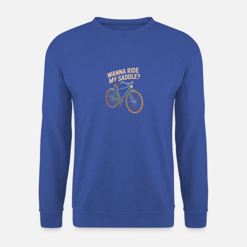 Möchtest Du Auf Meinen Sattel? - Unisex Pullover - Royalblau