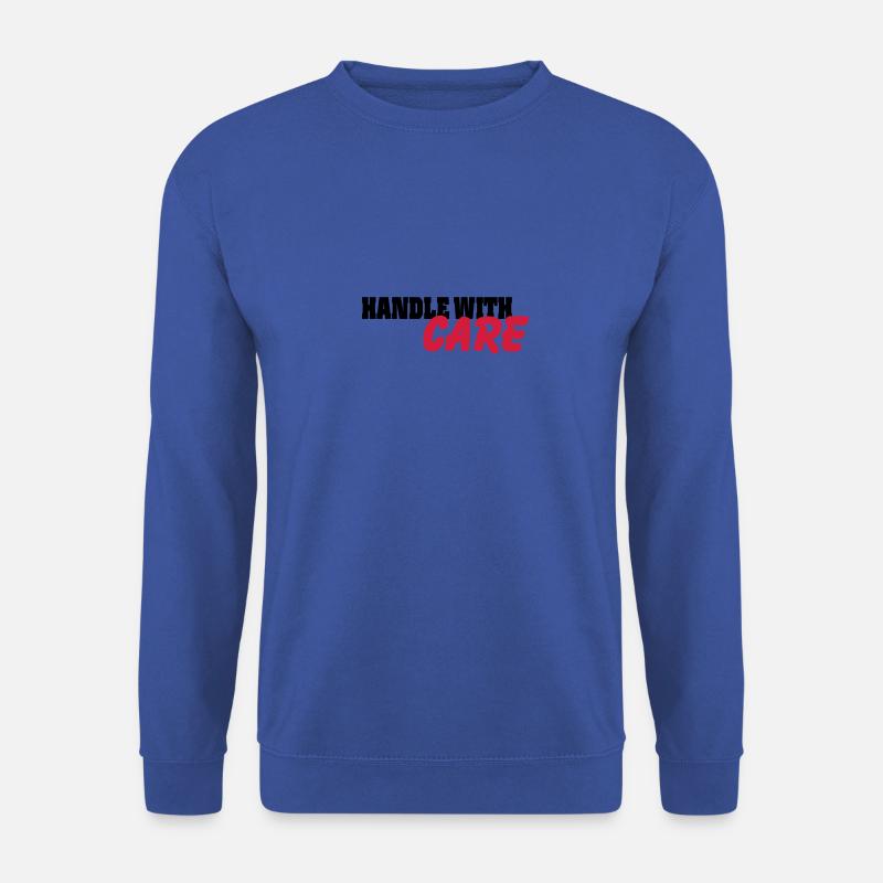 Handle with Care - Unisex Sweatshirt - royal blue
