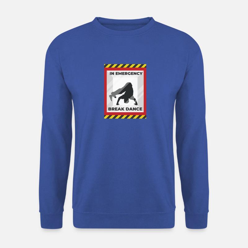 Breakdance - Unisex Pullover - Royalblau