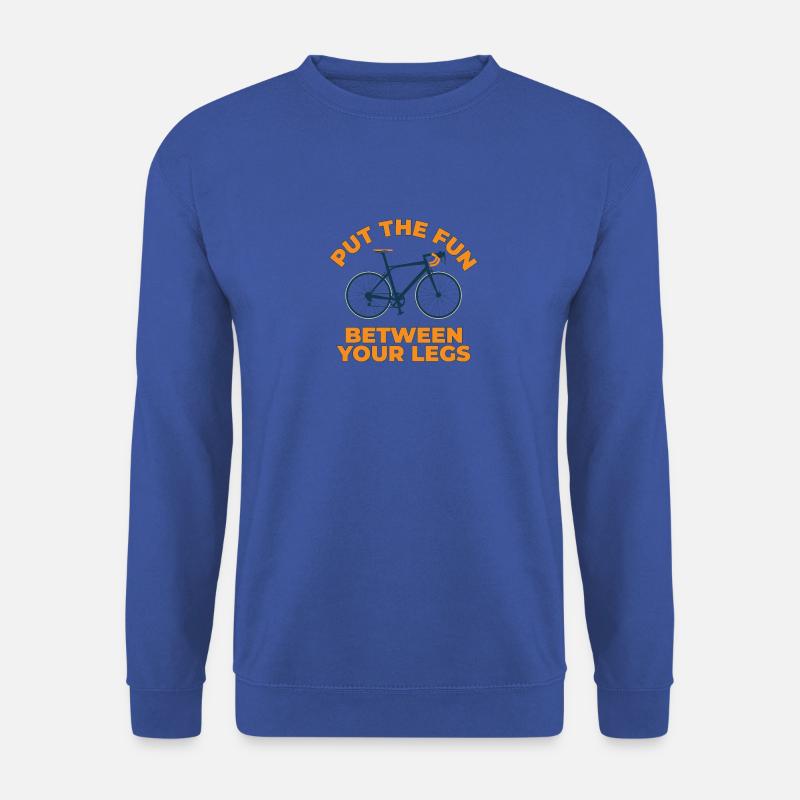 Put the fun between your legs - Unisex Pullover - Royalblau